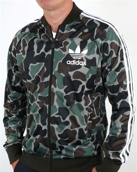 adidas camo tracksuit top.